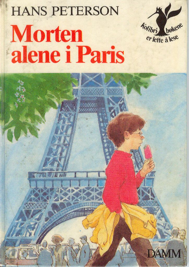 Morten alene i Paris