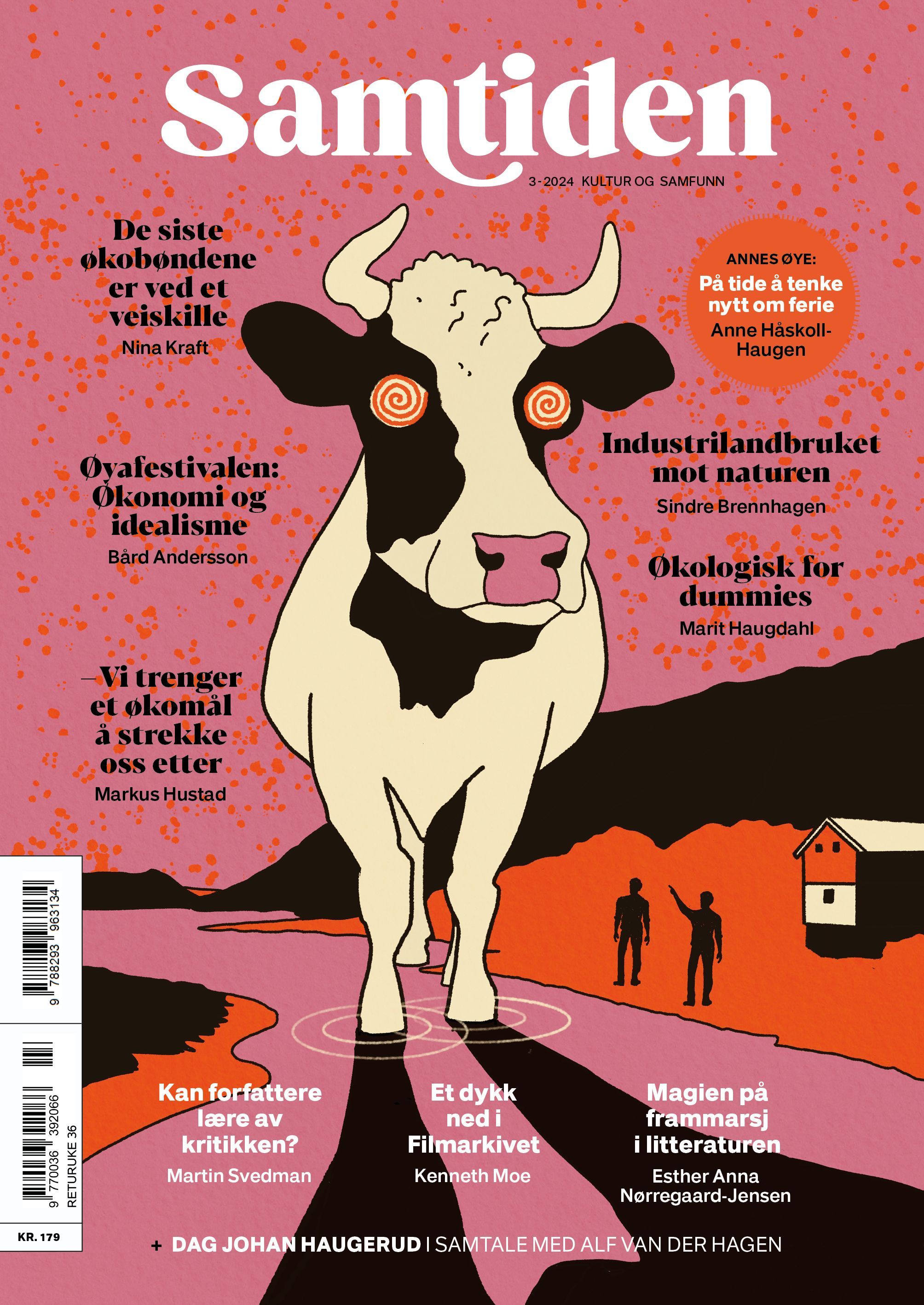 Forsidebilde av Samtiden : kultur og samfunn. 3-2024. Økologisk: Kampen for ren mat