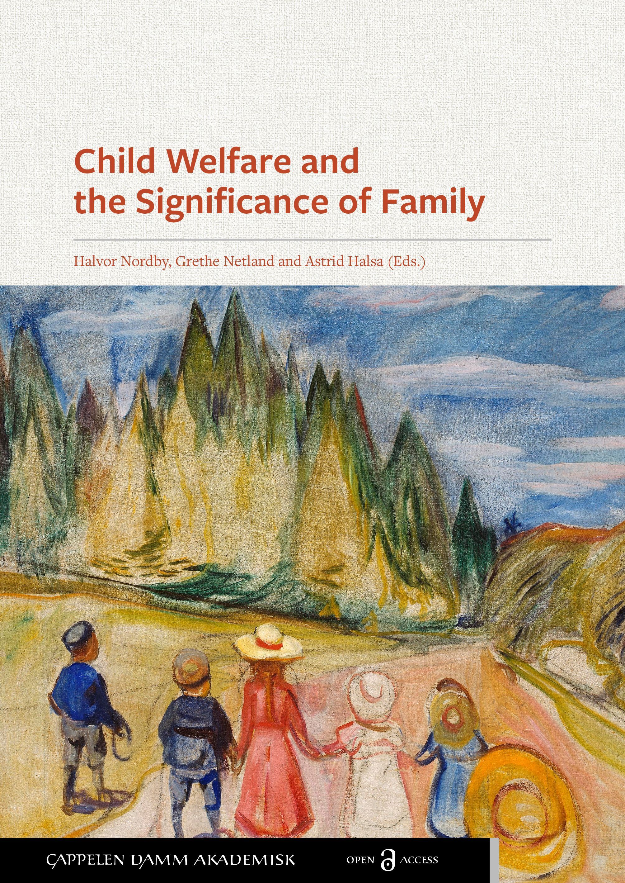 Forsidebilde av Child welfare and the significance of family