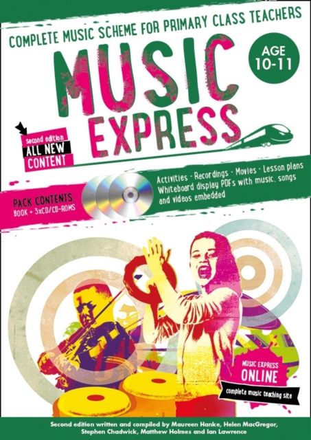 Forsidebilde av Music Express: Age 10-11 (Book + Download) : Complete Music Scheme for Primary Class Teachers