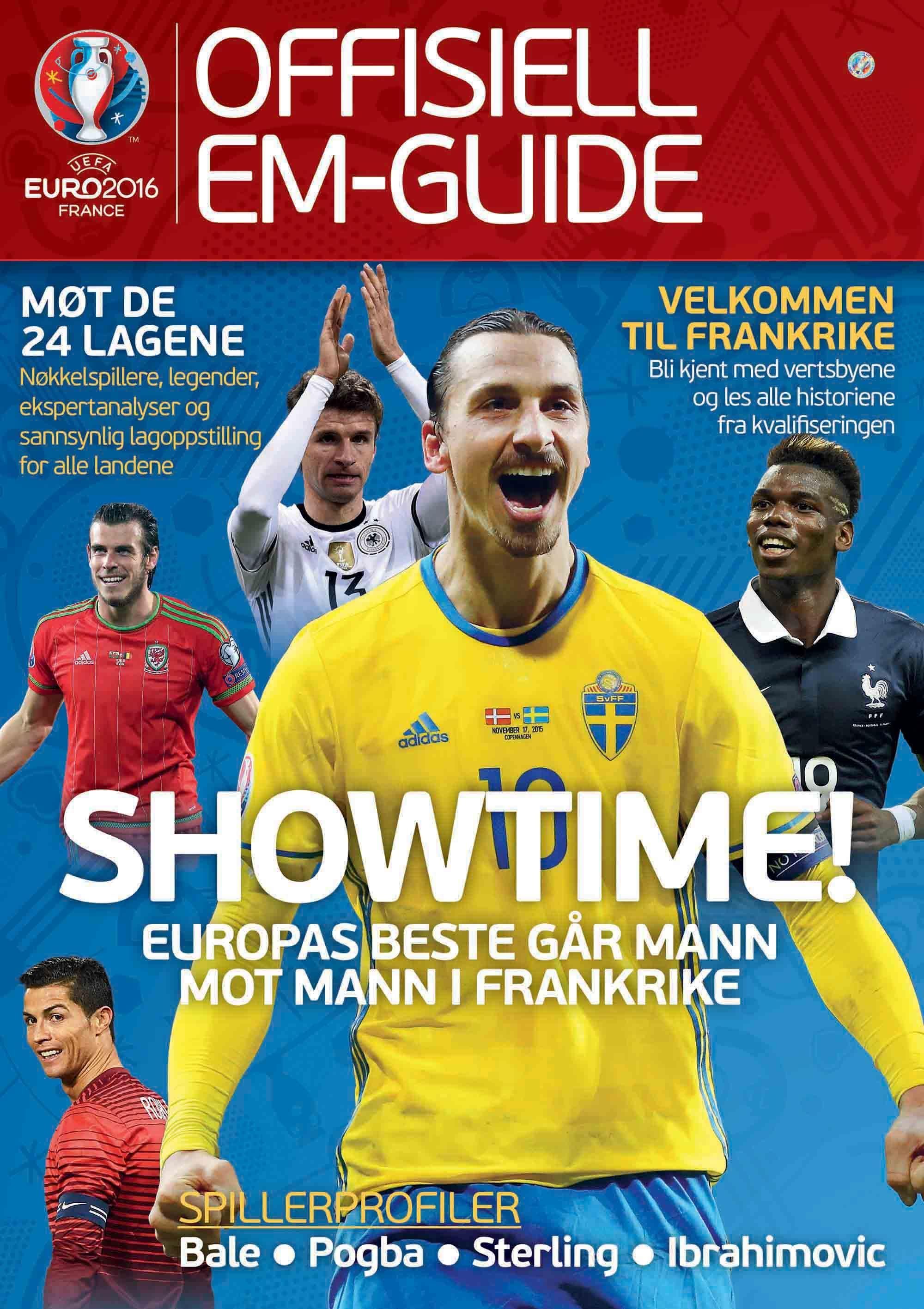 Offisiell EM-guide : UEFA Euro 2016 France