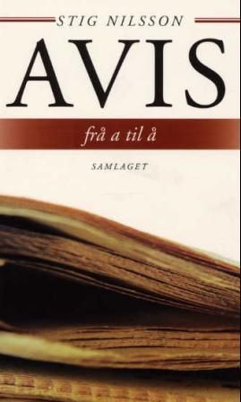 Forsidebilde av Avis frå a til å