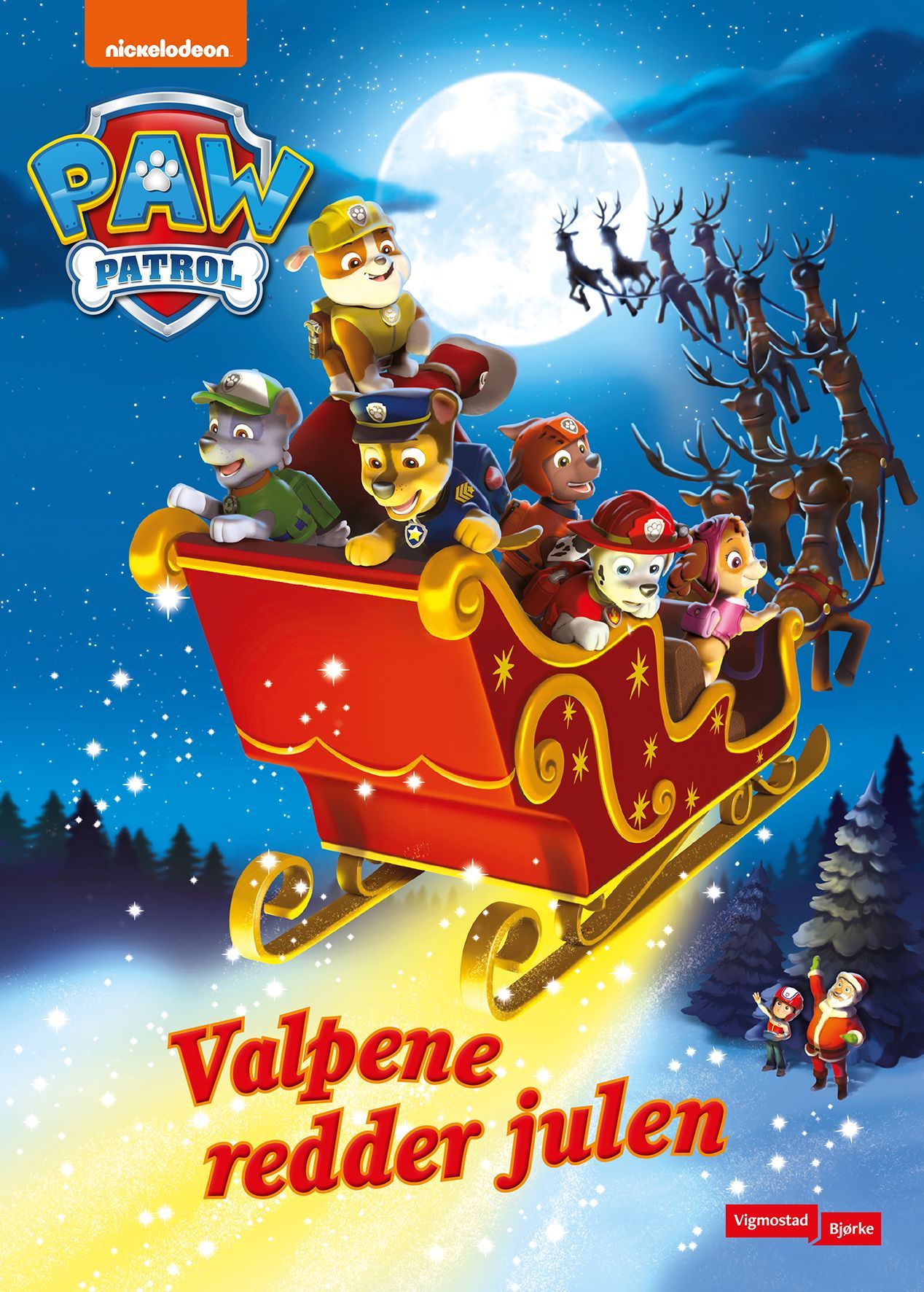 Forsidebilde av Valpene redder julen