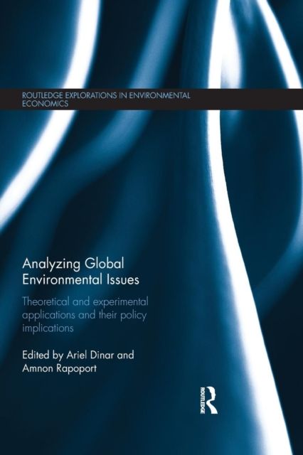 Analyzing Global Environmental Issues : Theoretical and Experimental Applications and their Policy Implications