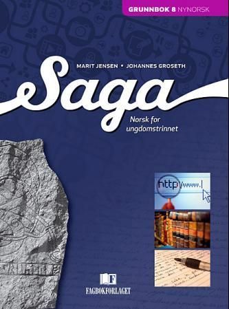 Saga 8 : norsk for ungdomstrinnet. Grunnbok