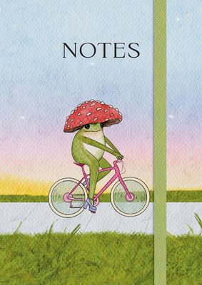 The Little Frog Notebook : A Beautiful 160-Page Lined Notebook Featuring the Internet’s Beloved Mushroom Frog, from the Artist Maybell Eequay