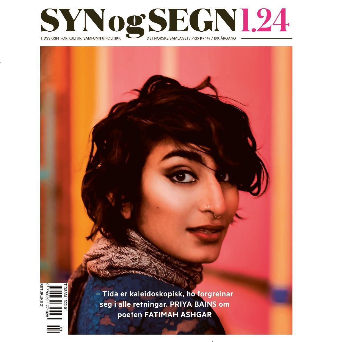 Syn og segn. Hefte 1-2024 : tidsskrift for kultur, samfunn & politikk