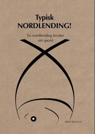 Typisk nordlending! : en nordlending kryster sin spord : avtrykk i sand og mose