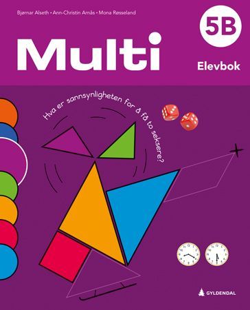 Multi 5B, 3. utg. : matematikk for barnetrinnet. Elevbok