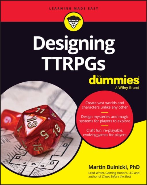 Forsidebilde av Designing TTRPGs For Dummies