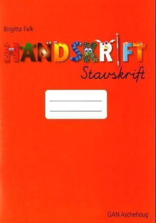 Handskrift : stavskrift