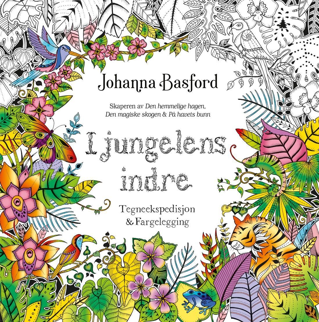 I jungelens indre : tegneekspedisjon & fargelegging