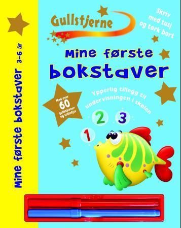 Forsidebilde av Mine første bokstaver : fra 3-6 år