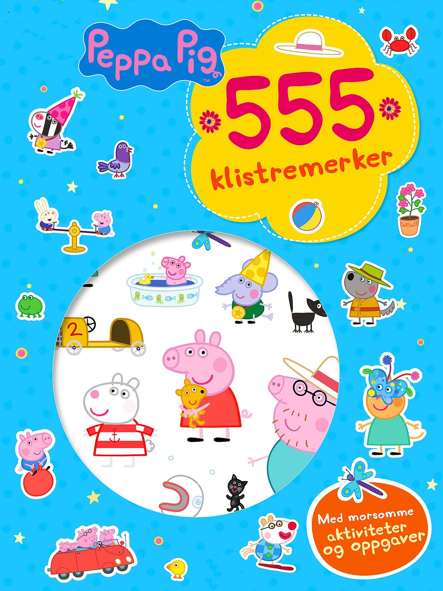 Peppa Gris : 555 klistremerker
