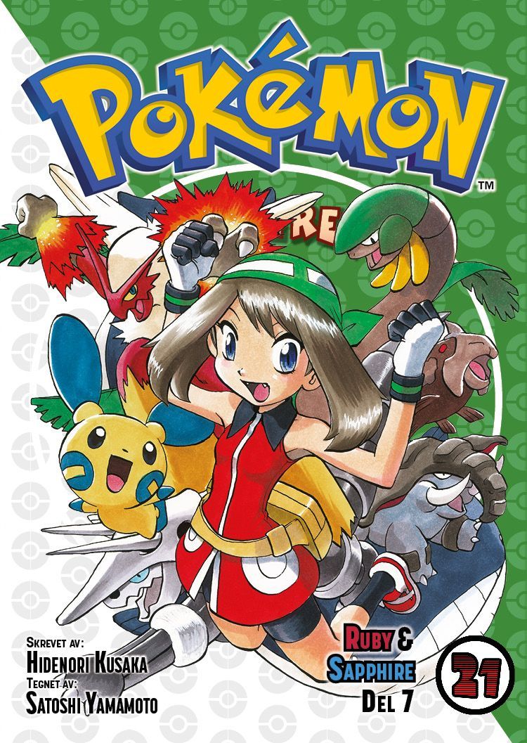 Forsidebilde av Pokémon-eventyrene 21. Del 7. Ruby & Sapphire