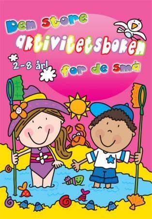 Den store aktivitetsboken for de små : rosa