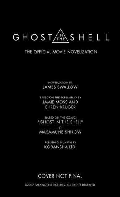 Ghost in the Shell : The Official Movie Novelization