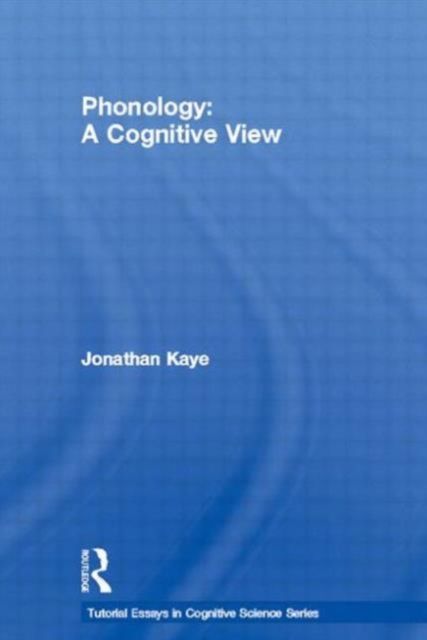 Phonology : A Cognitive View