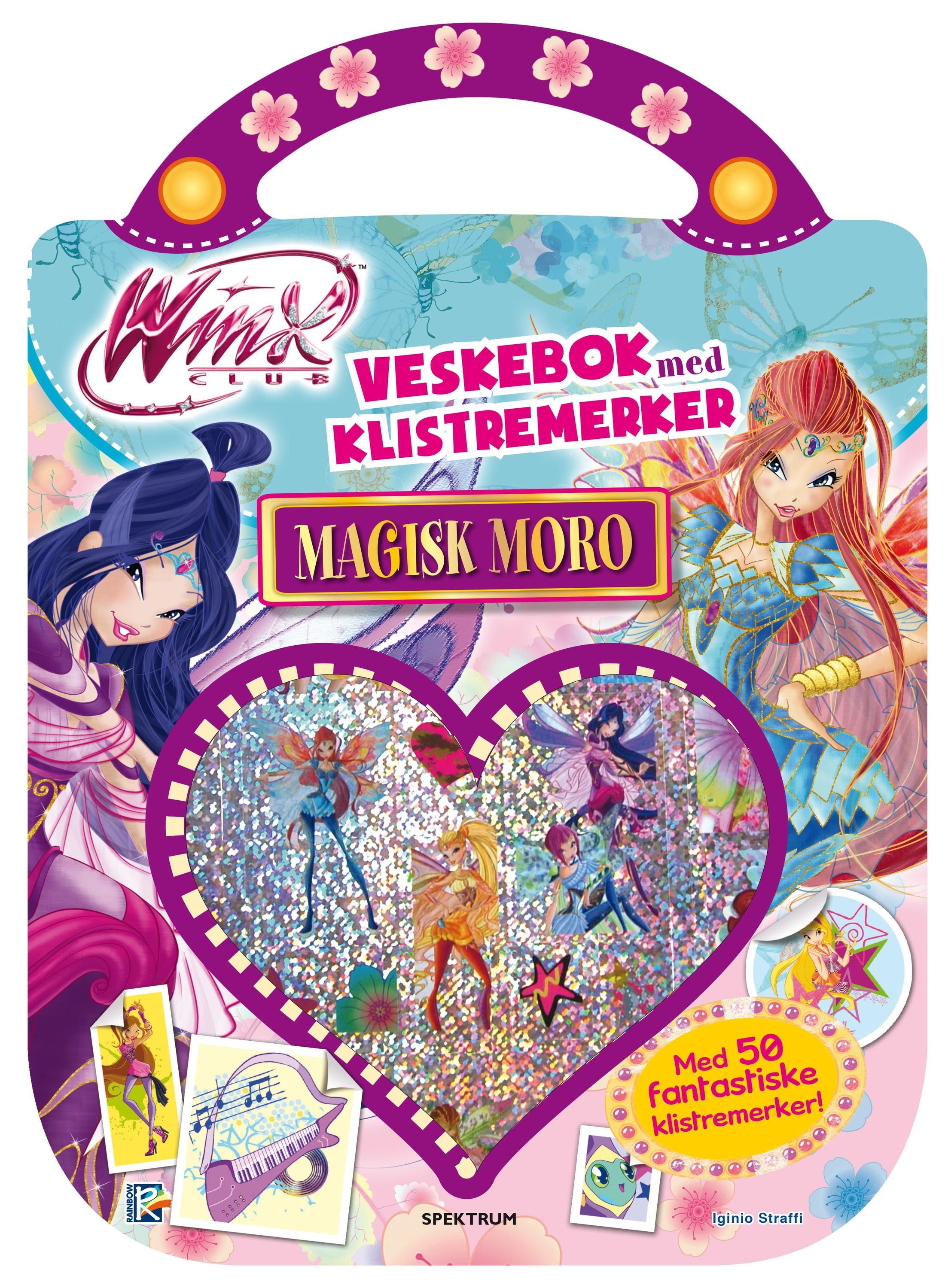 Winx club : veskebok med klistremerker
