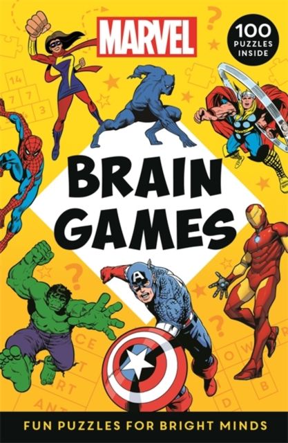 Marvel Brain Games : Fun puzzles for bright minds