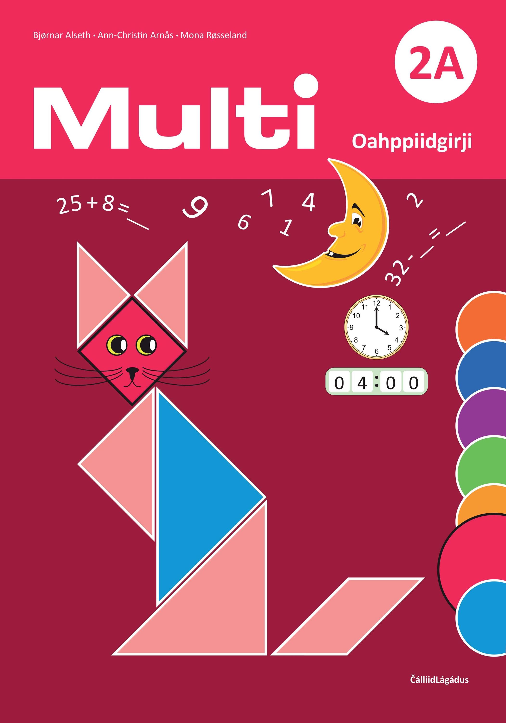 Multi 2A, 3. deaddileapmi : matematihkka mánáidskuvlii. Oahppiidgirji