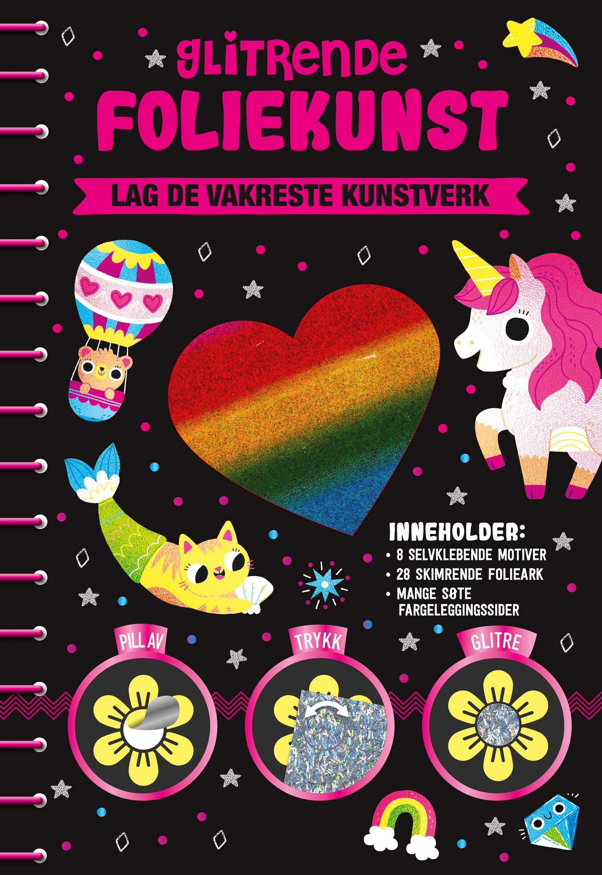 Glitrende foliekunst : lag de vakreste kunstverk