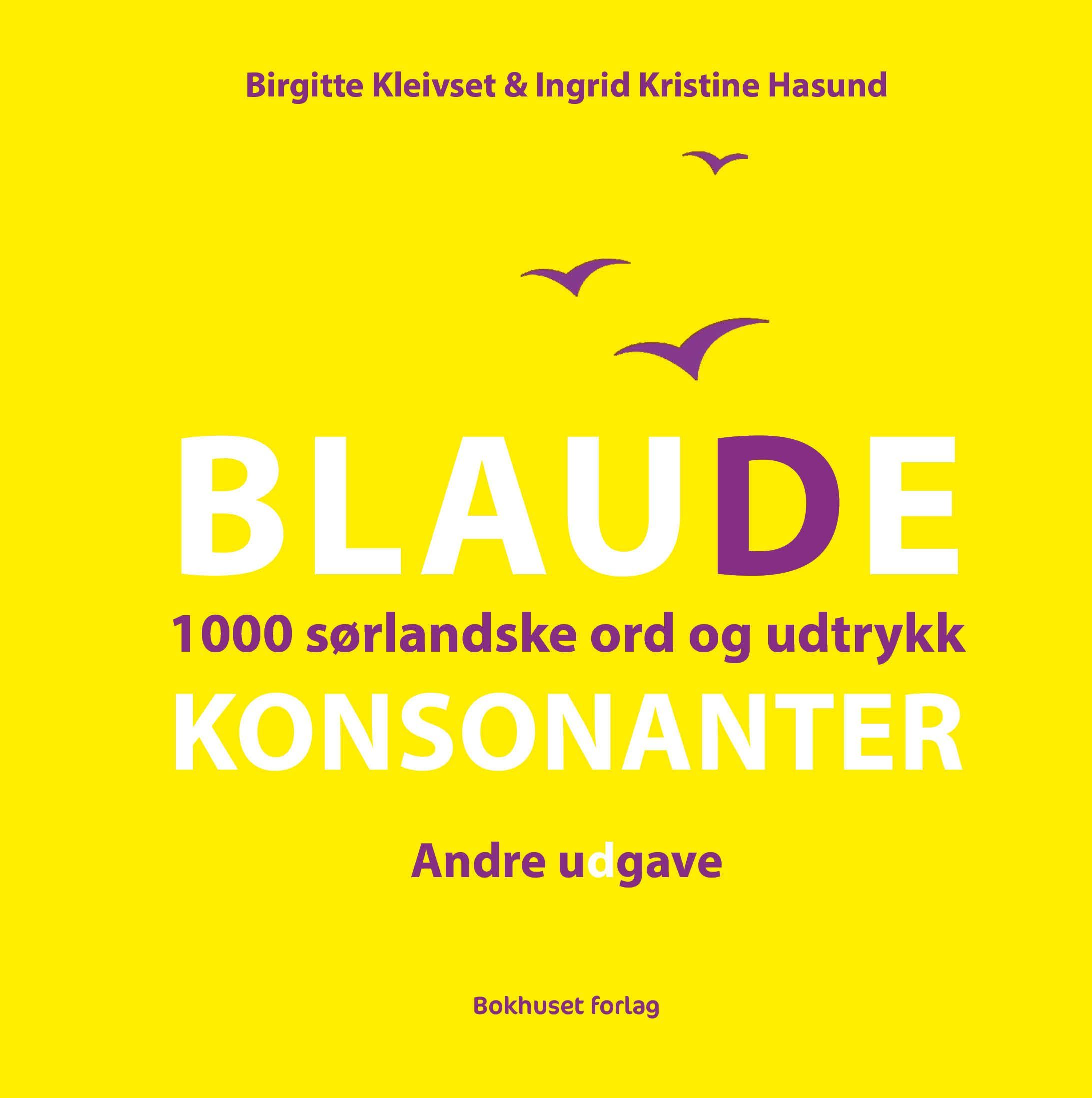 Blaude konsonanter : 1000 sørlandske ord og udtrykk