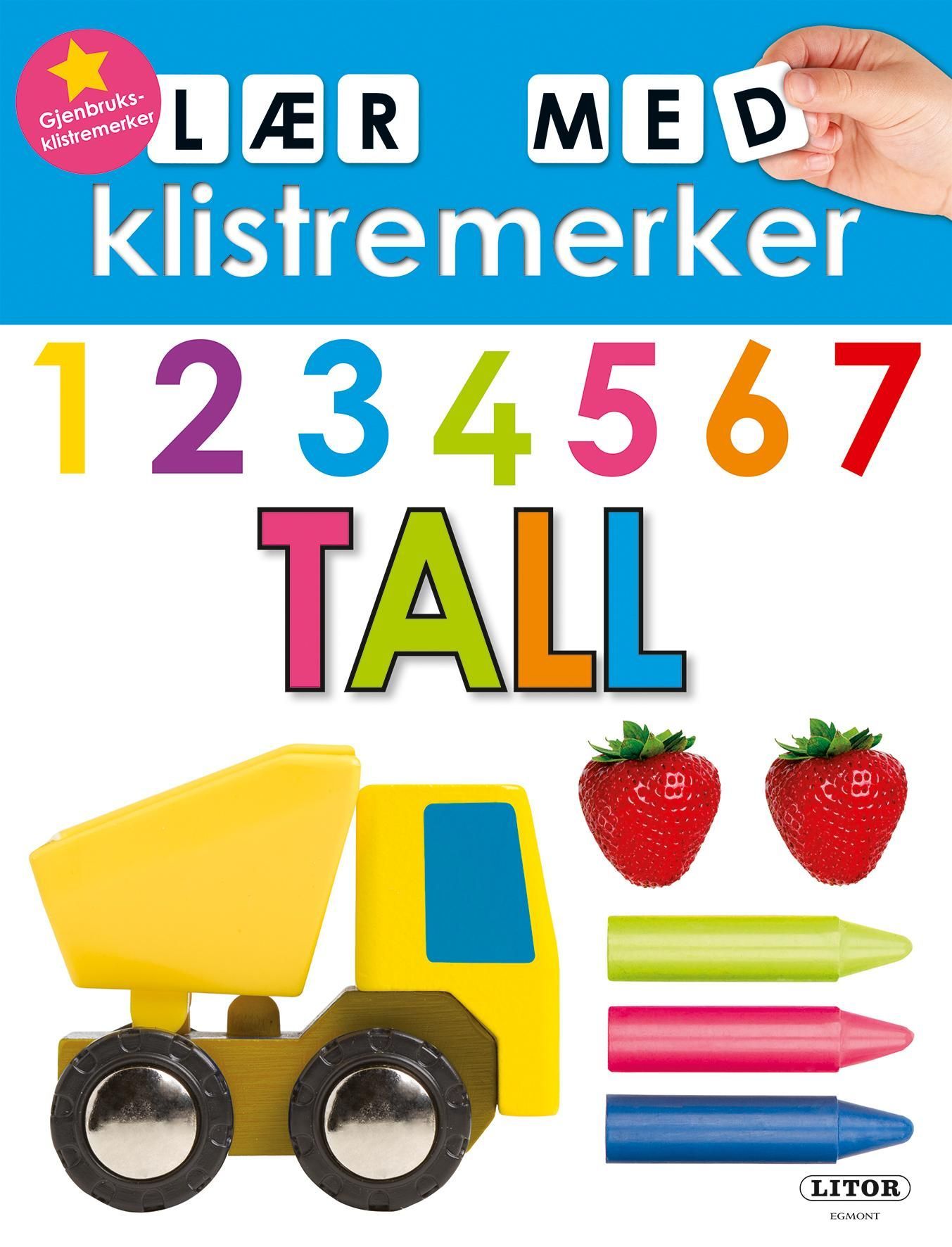 Lær med klistremerker - tall