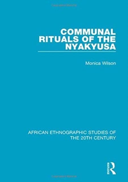 Communal Rituals of the Nyakyusa