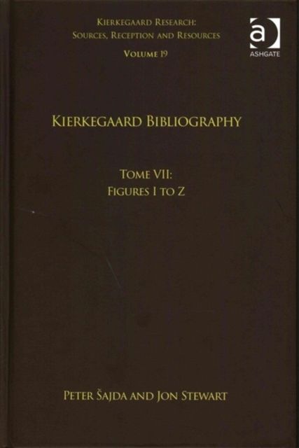 Volume 19, Tome VII: Kierkegaard Bibliography : Figures I to Z