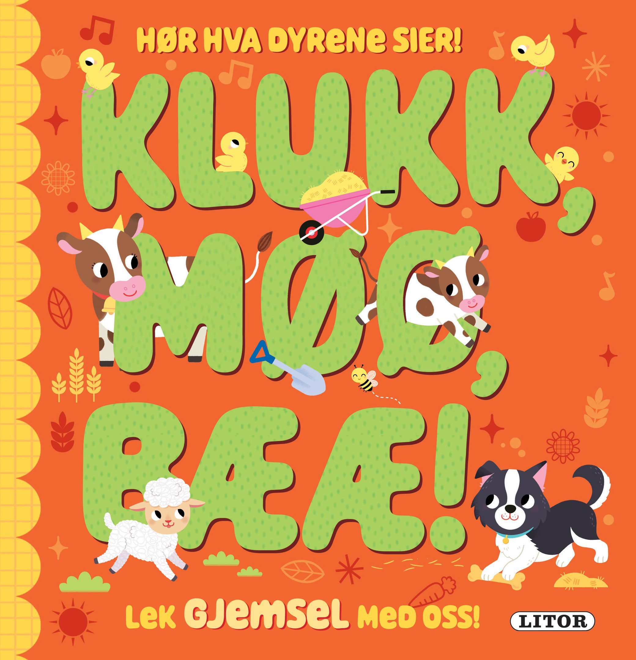 Klukk, møø, bææ!