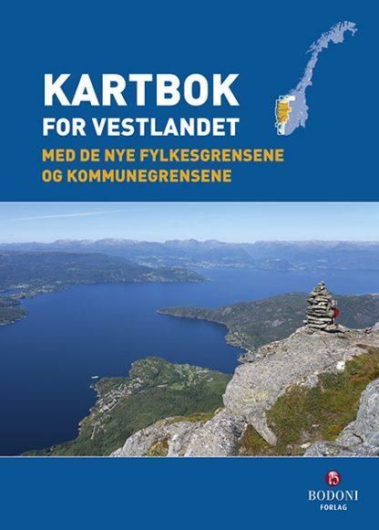 Kartbok for Vestlandet : med de nye fylkesgrensene og kommunegrensene