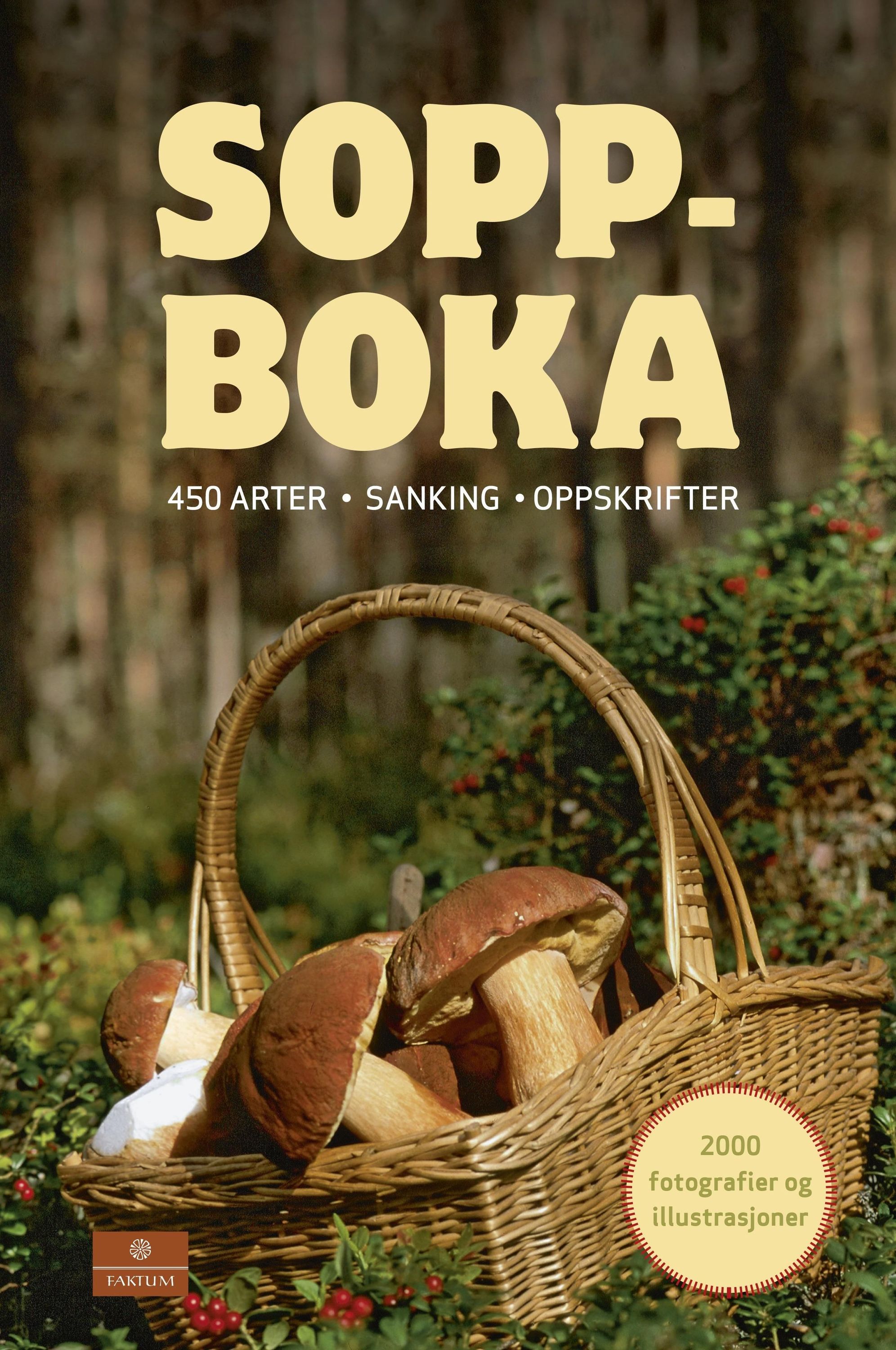 Soppboka : 450 arter, sanking, oppskrifter