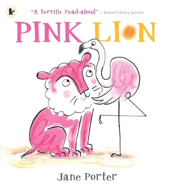 Pink lion