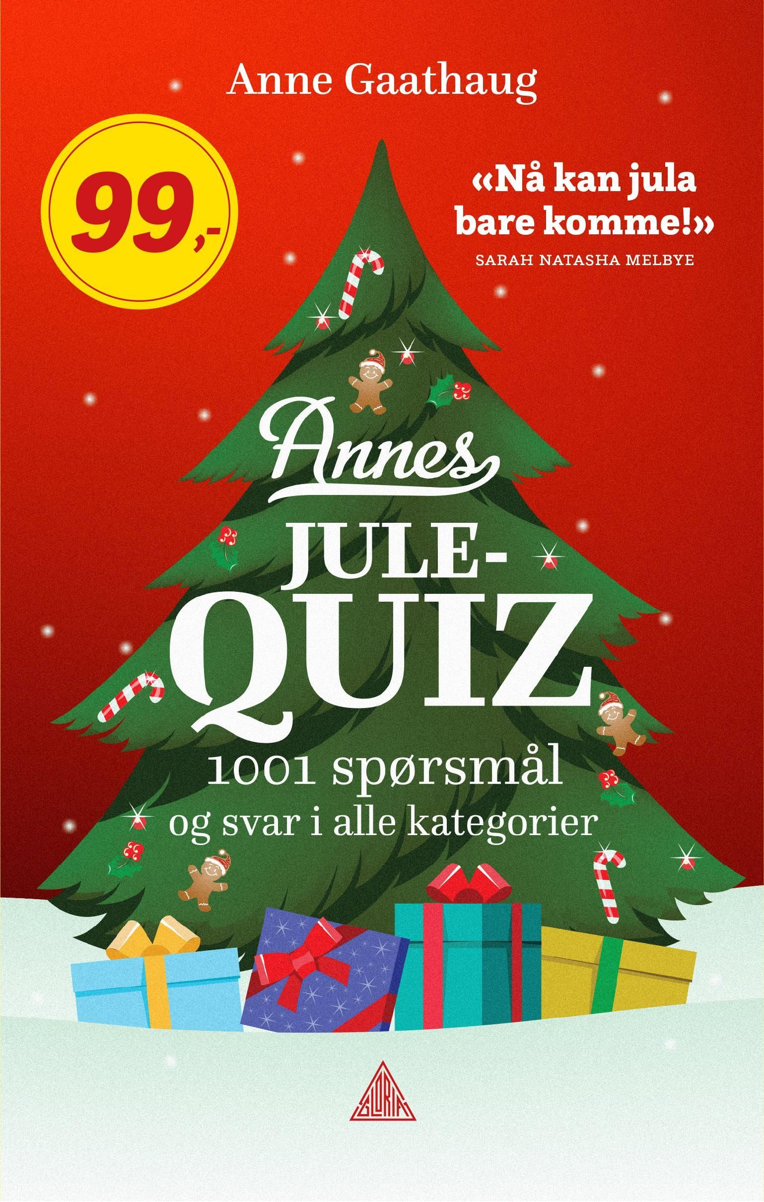 Annes julequiz : 1001 spørsmål og svar i alle kategorier