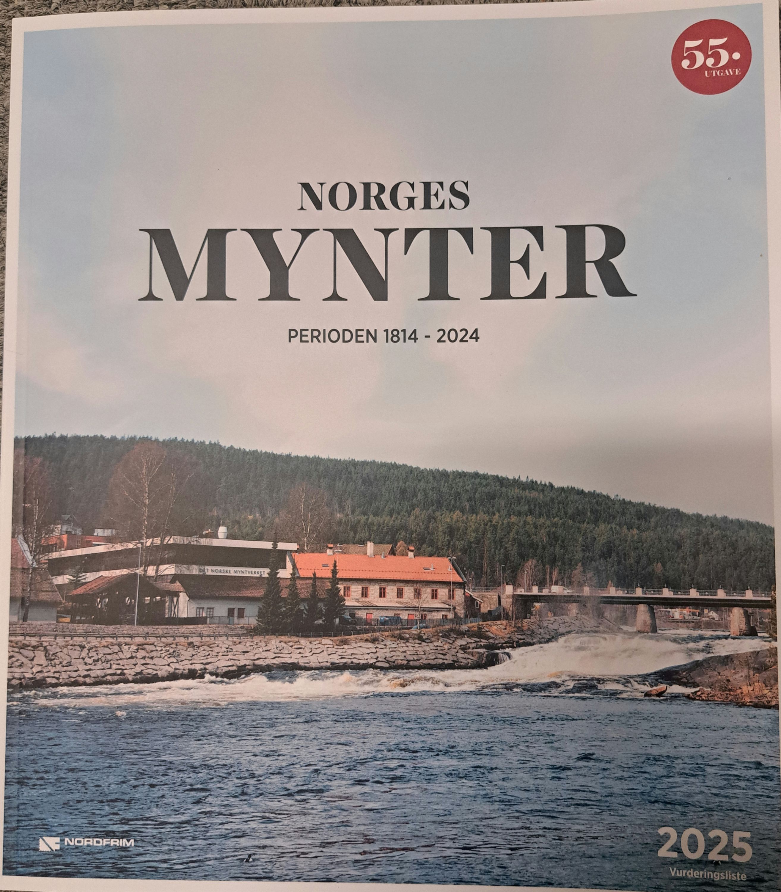 Norges mynter : perioden 1814-2024 : 2025 vurderingsliste