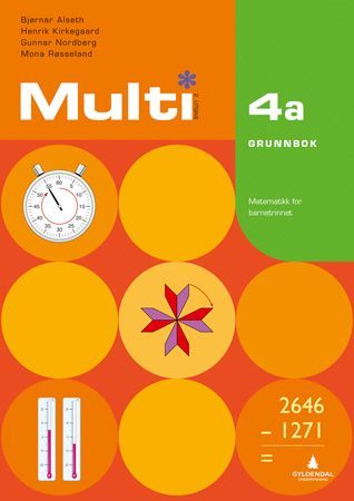 Multi 4a, 2. utgåve : matematikk for barnesteget. Grunnbok