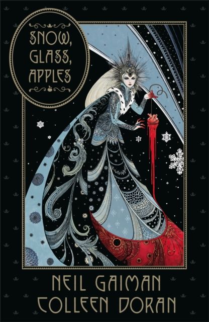 Snow, glass, apples
