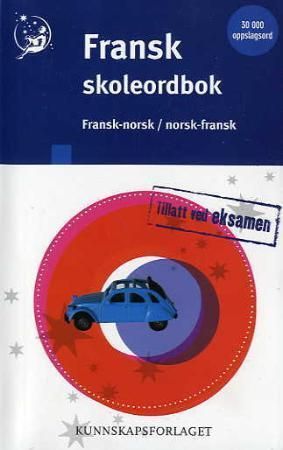Forsidebilde av Fransk skoleordbok : fransk-norsk, norsk-fransk