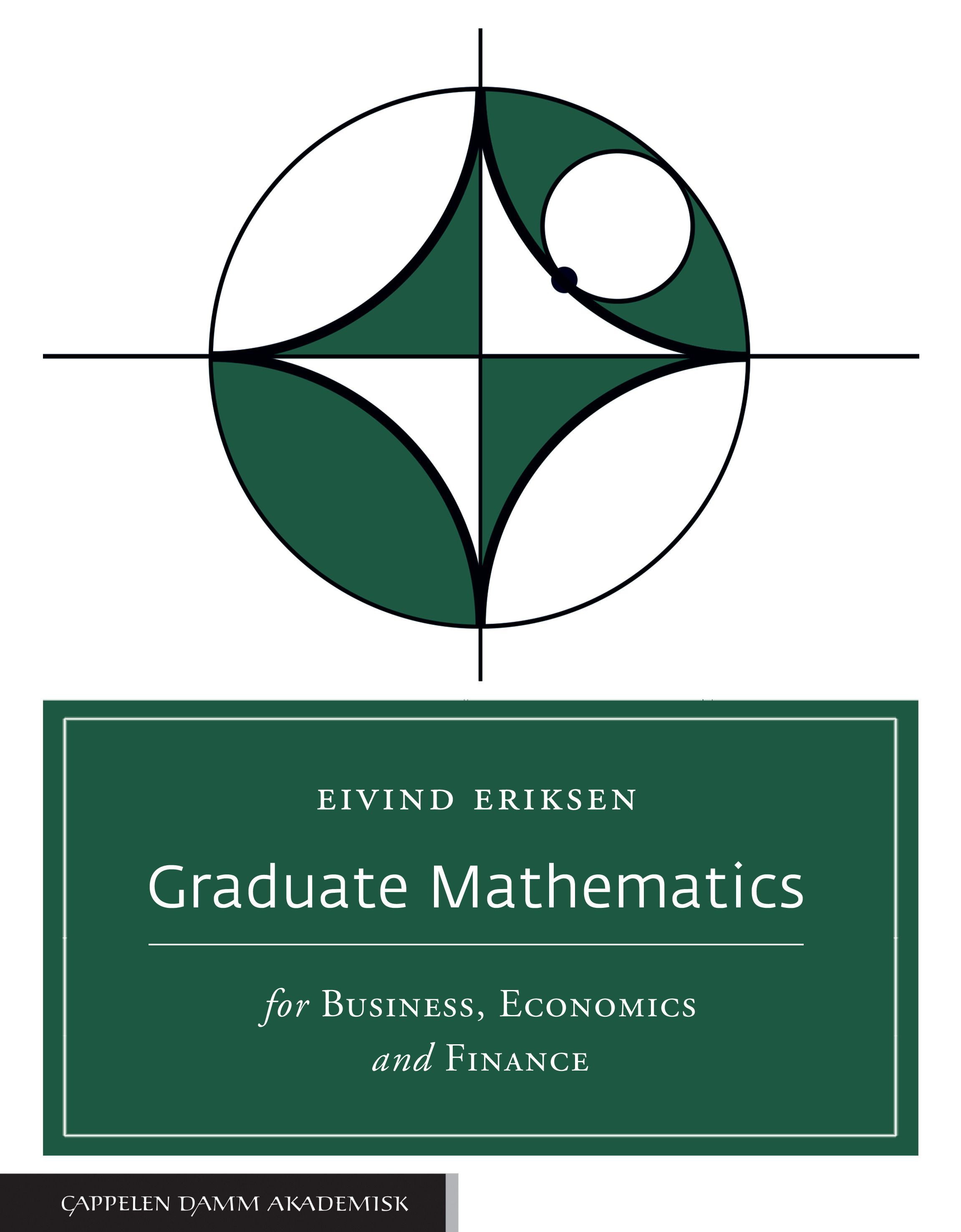 Forsidebilde av Graduate mathematics : for business, economics and finance