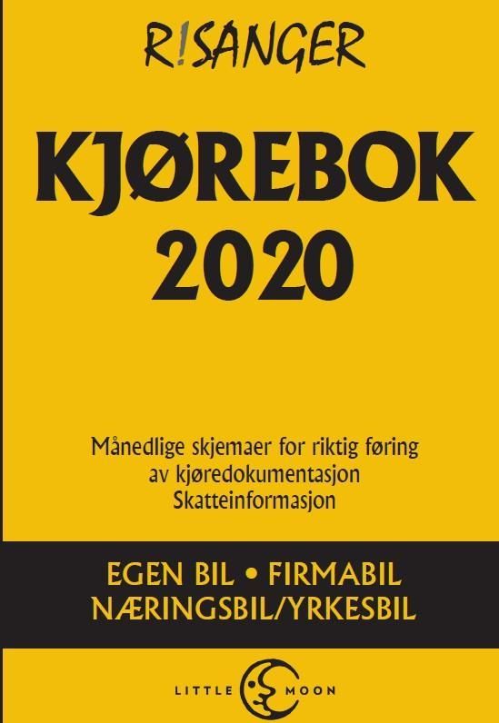 Kjørebok 2020 : egen bil, firmabil, næringsbil/yrkesbil : månedlige skjemaer for riktig føring av kjøredokumentasjon, skatteinformasjon