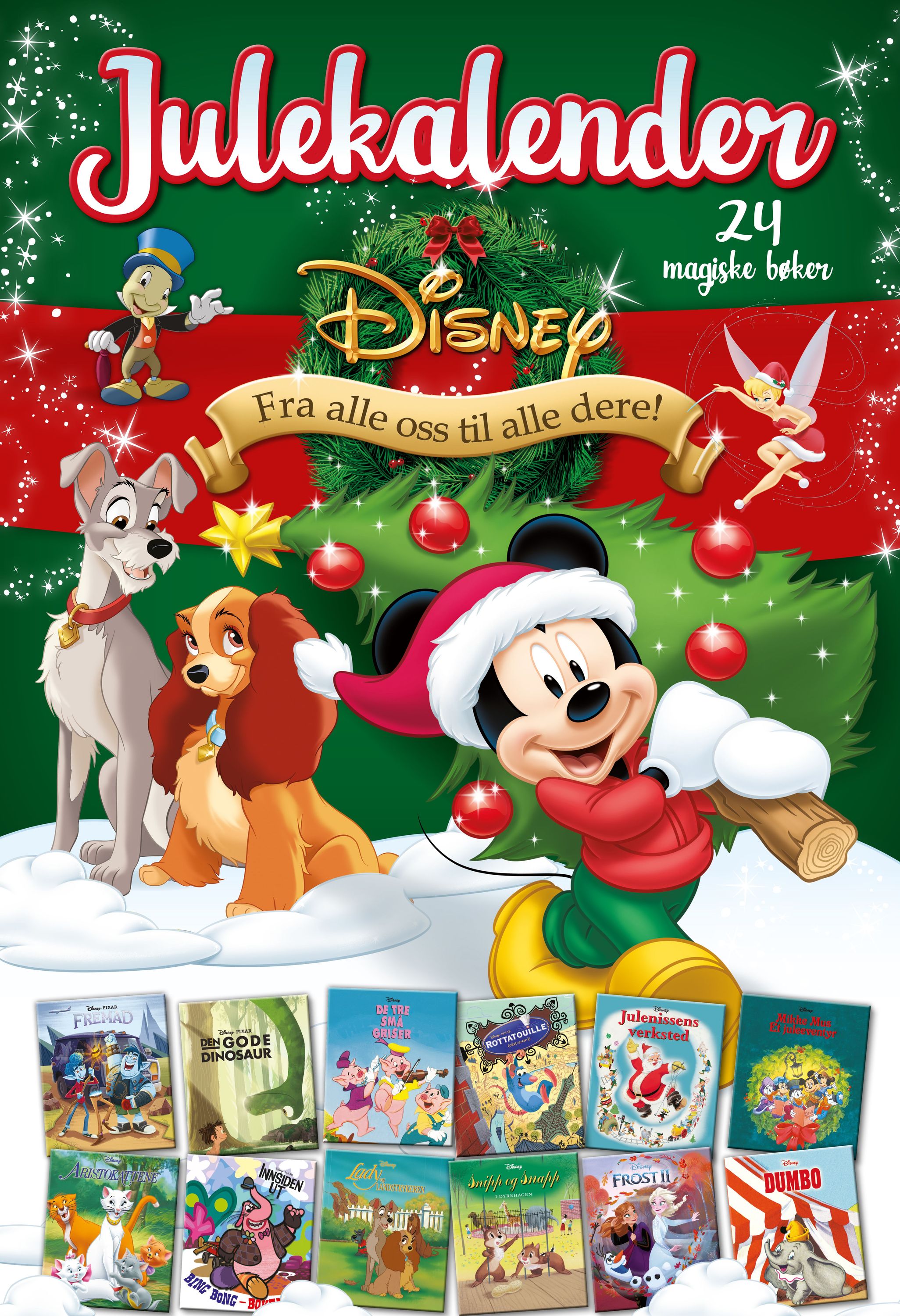 Disney julekalender : 24 magiske bøker