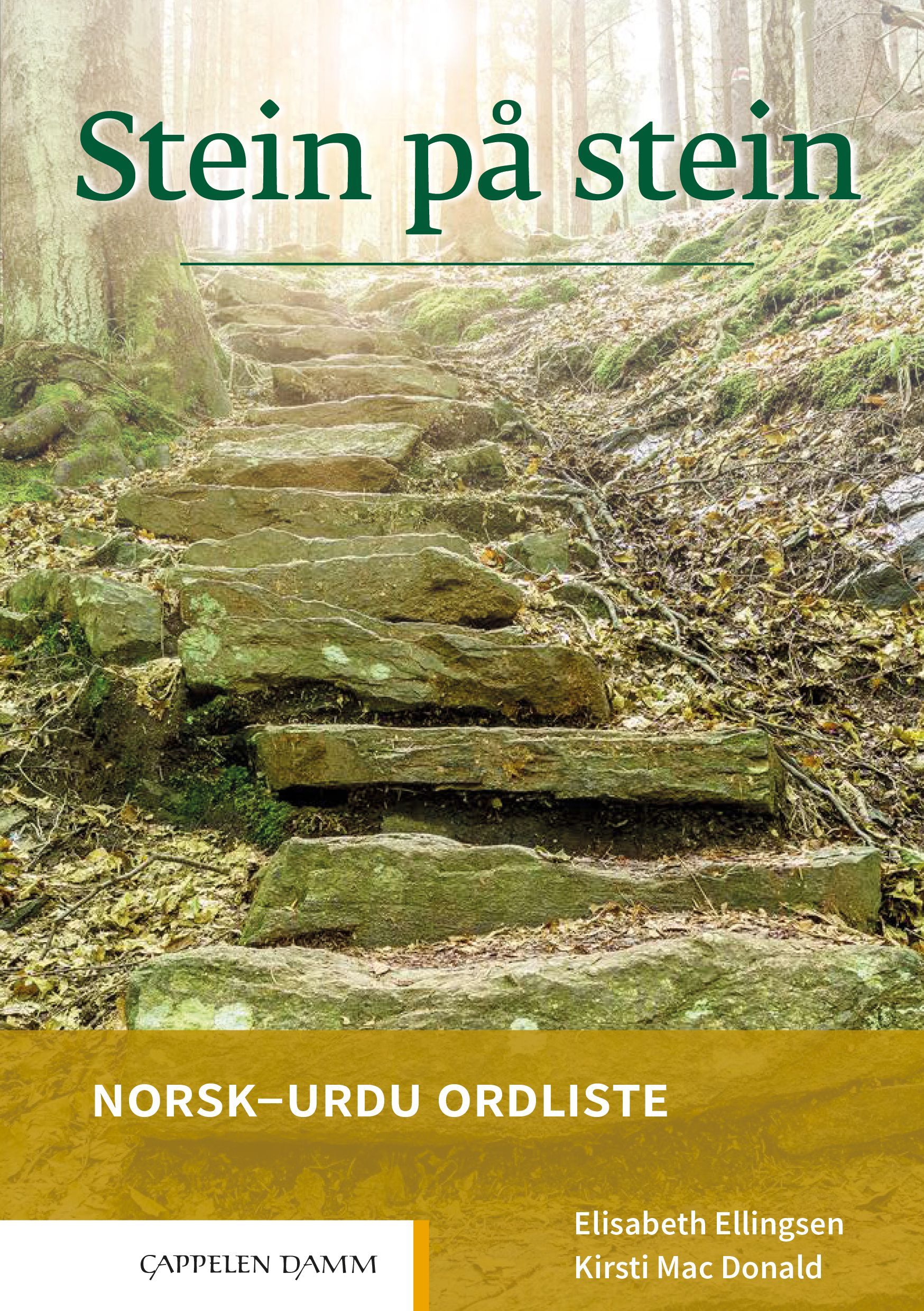 Stein på stein. Norsk-urdu ordliste