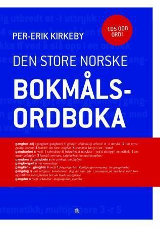 Forsidebilde av Den store norske bokmålsordboka