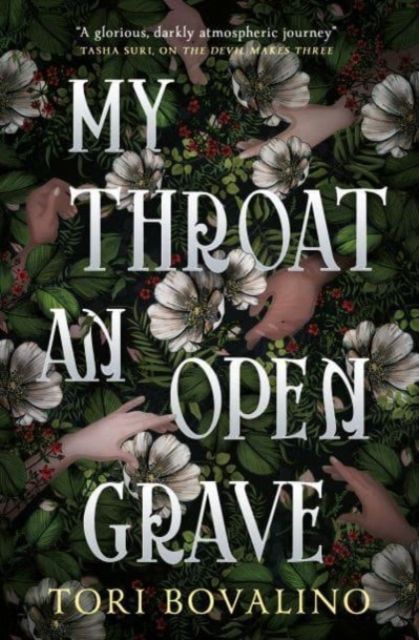 My throat an open grave