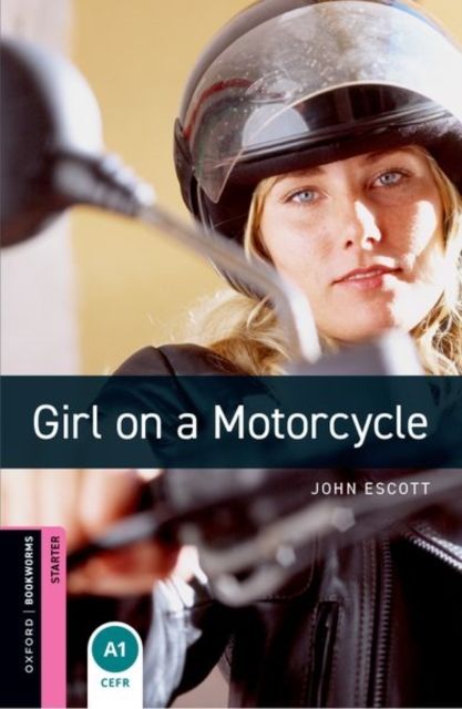 Girl on a motorcycle