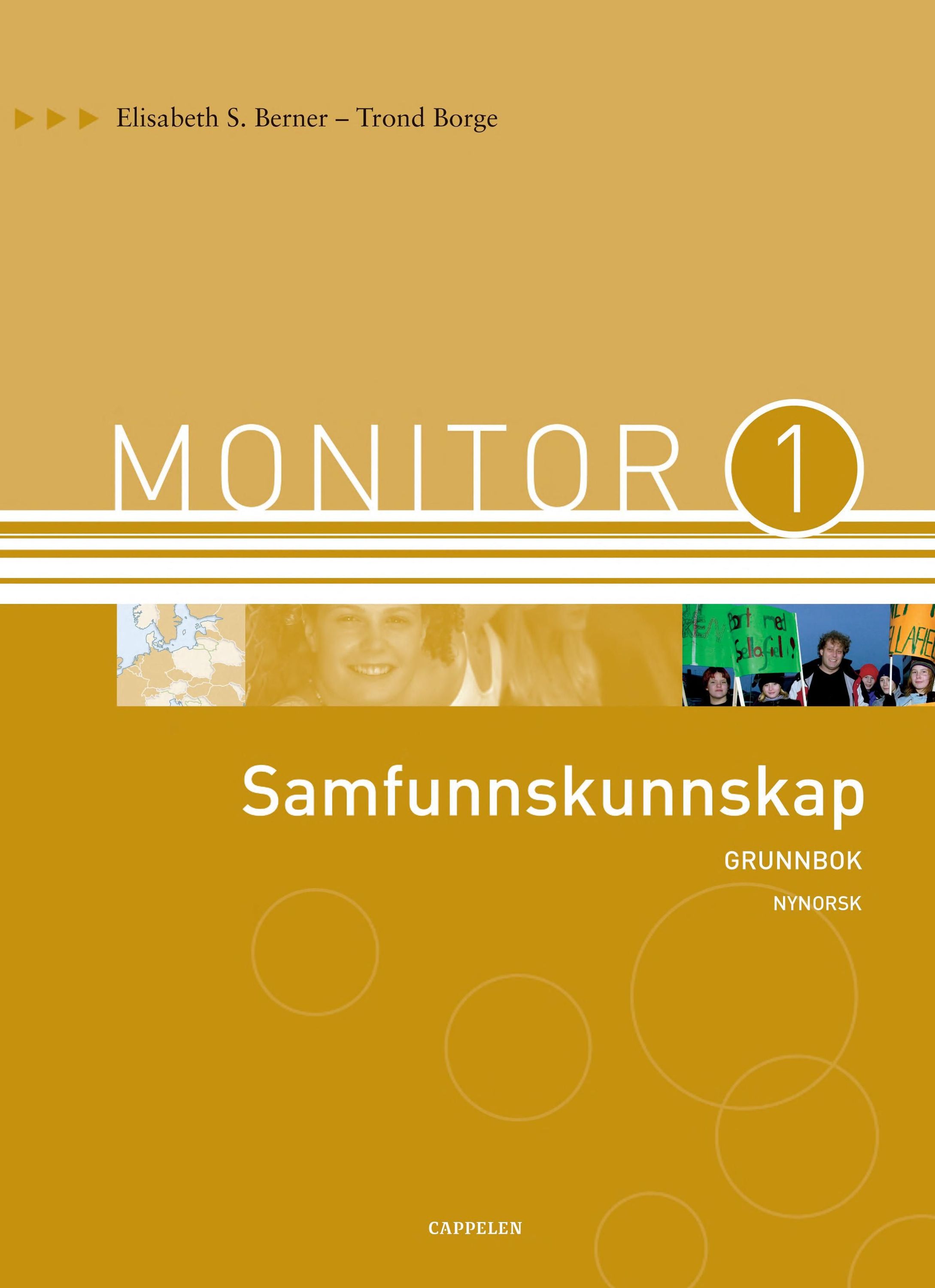 Forsidebilde av Monitor 1 : samfunnskunnskap : grunnbok