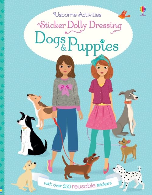 Sticker Dolly Dressing Dogs and Puppies