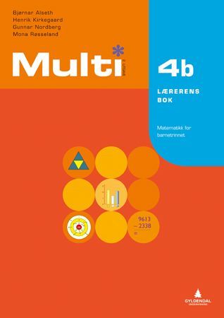 Multi 4b, 2. utgave : matematikk for barnetrinnet. Lærerens bok