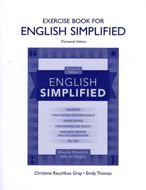 Exercise Book for English Simplified